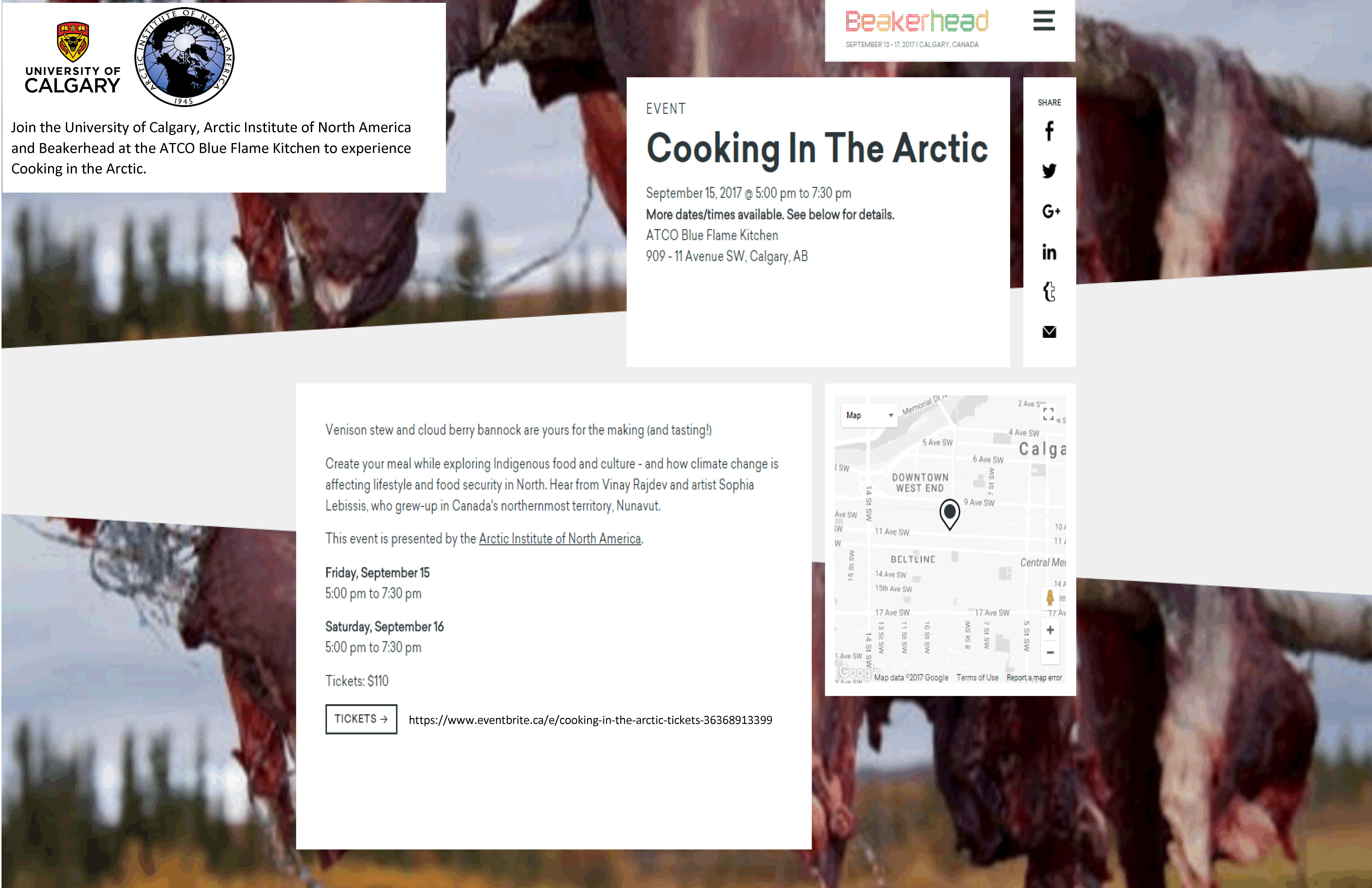 Cooking in The Arctic